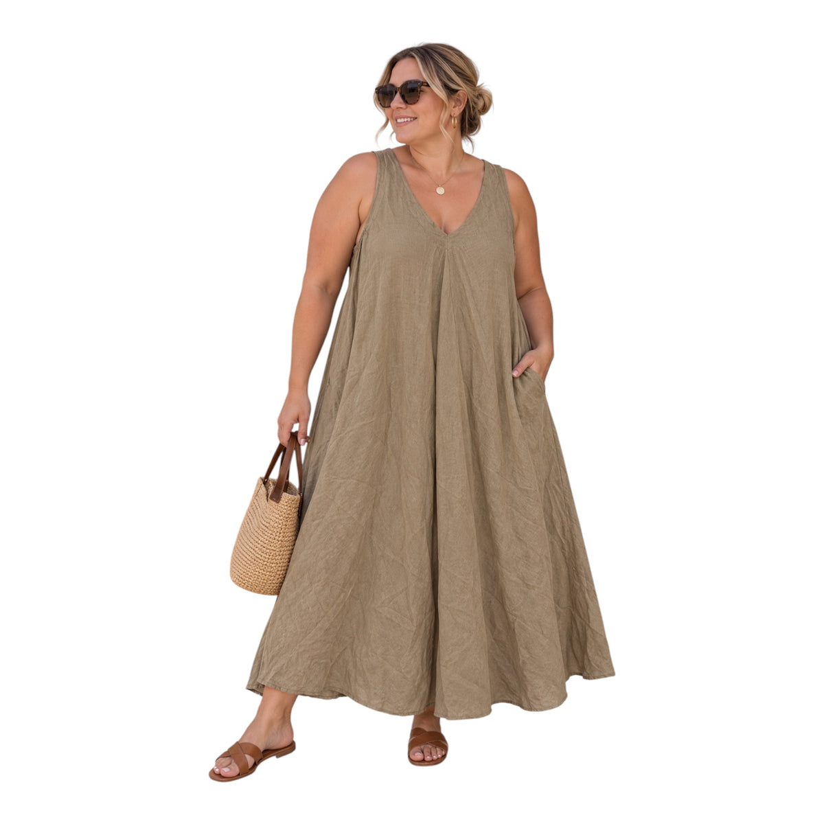 Pure Linen dress for women