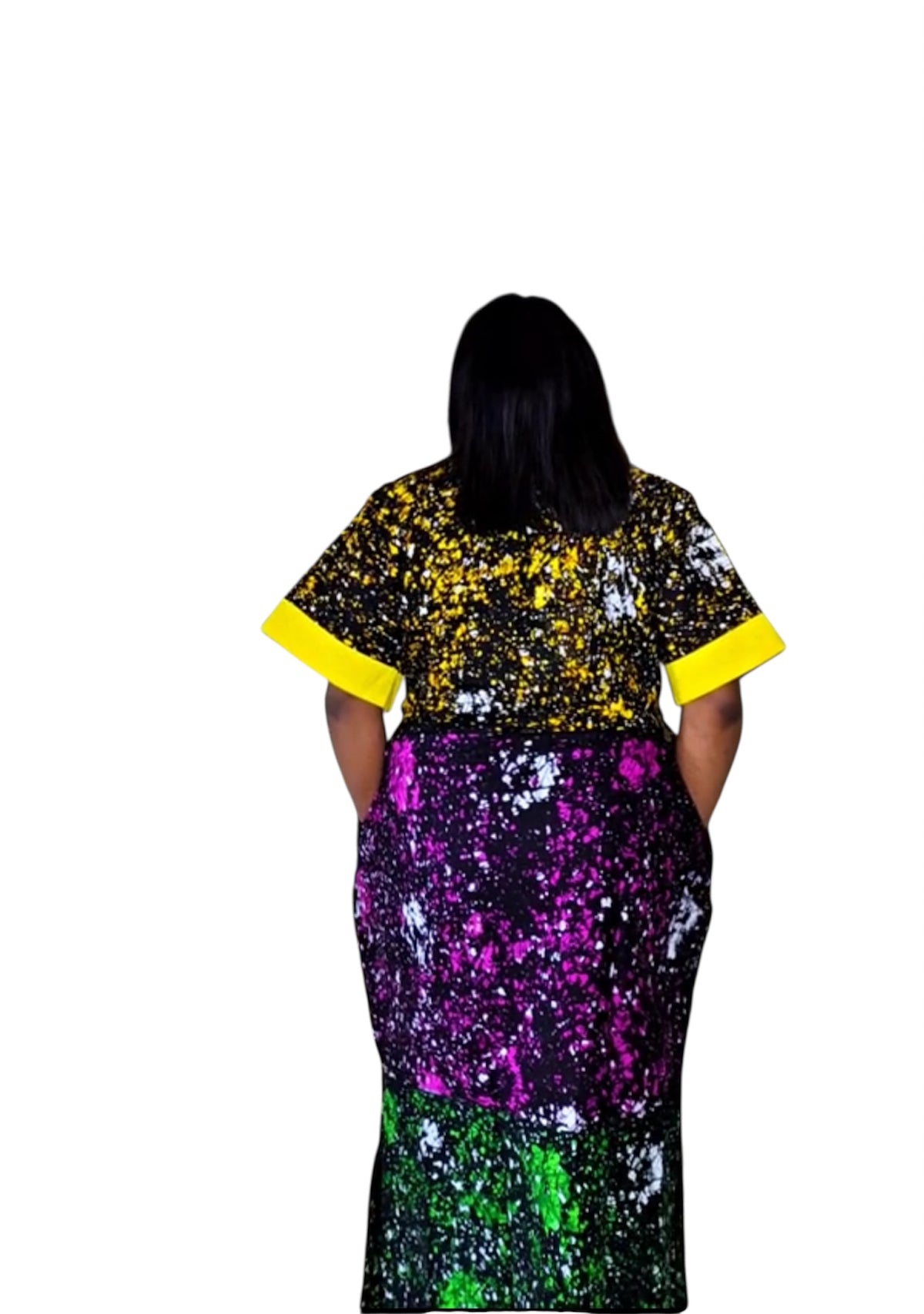 Mix match Ankara dress