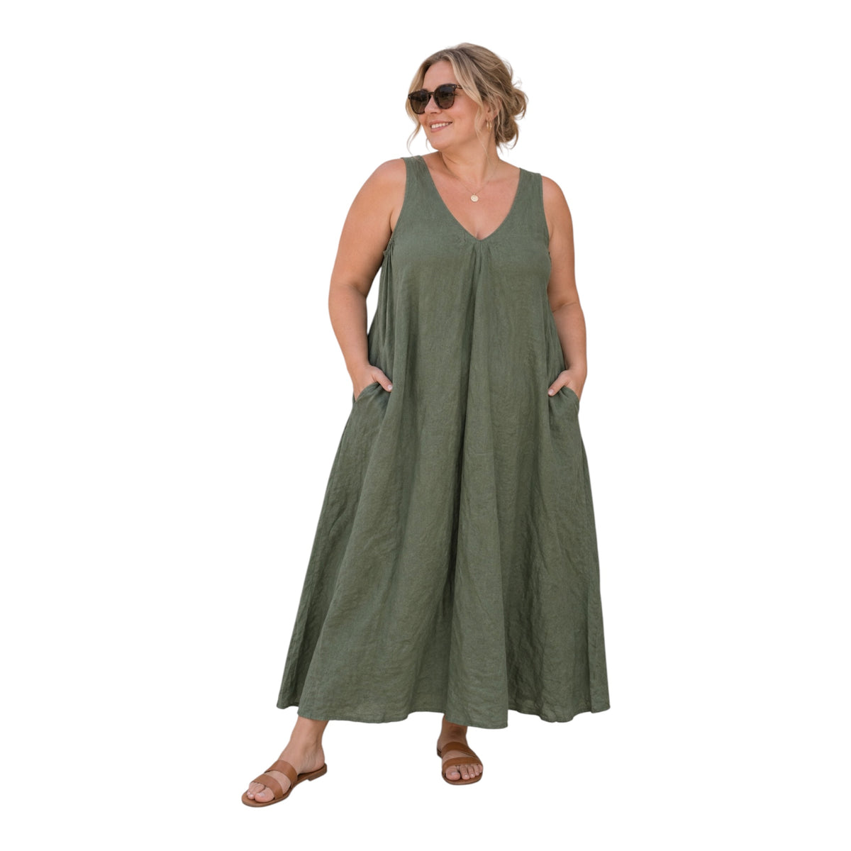 Pure Linen dress for women