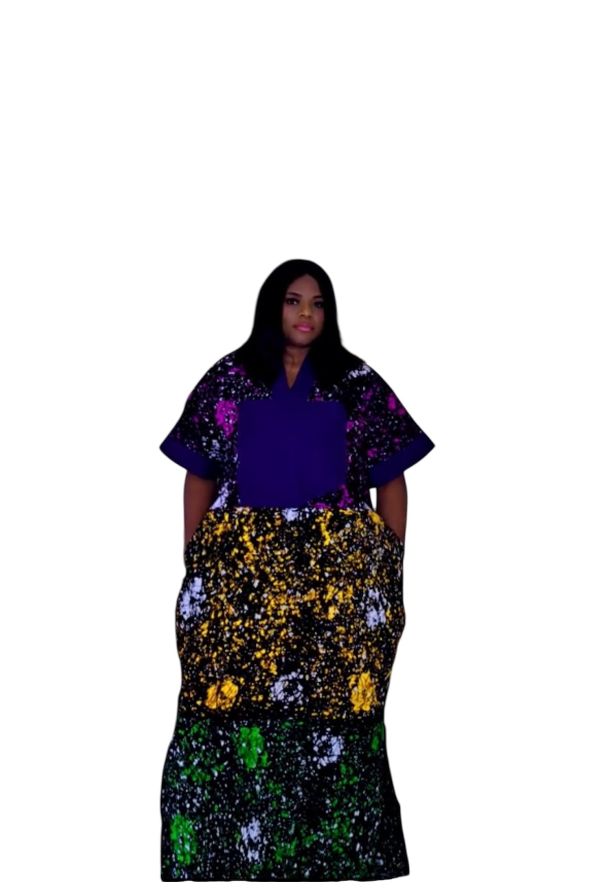 Mix match Ankara dress