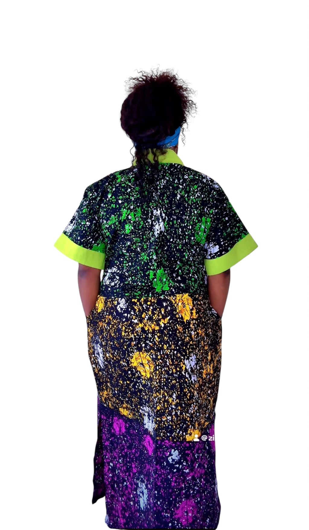 Mix match Ankara dress
