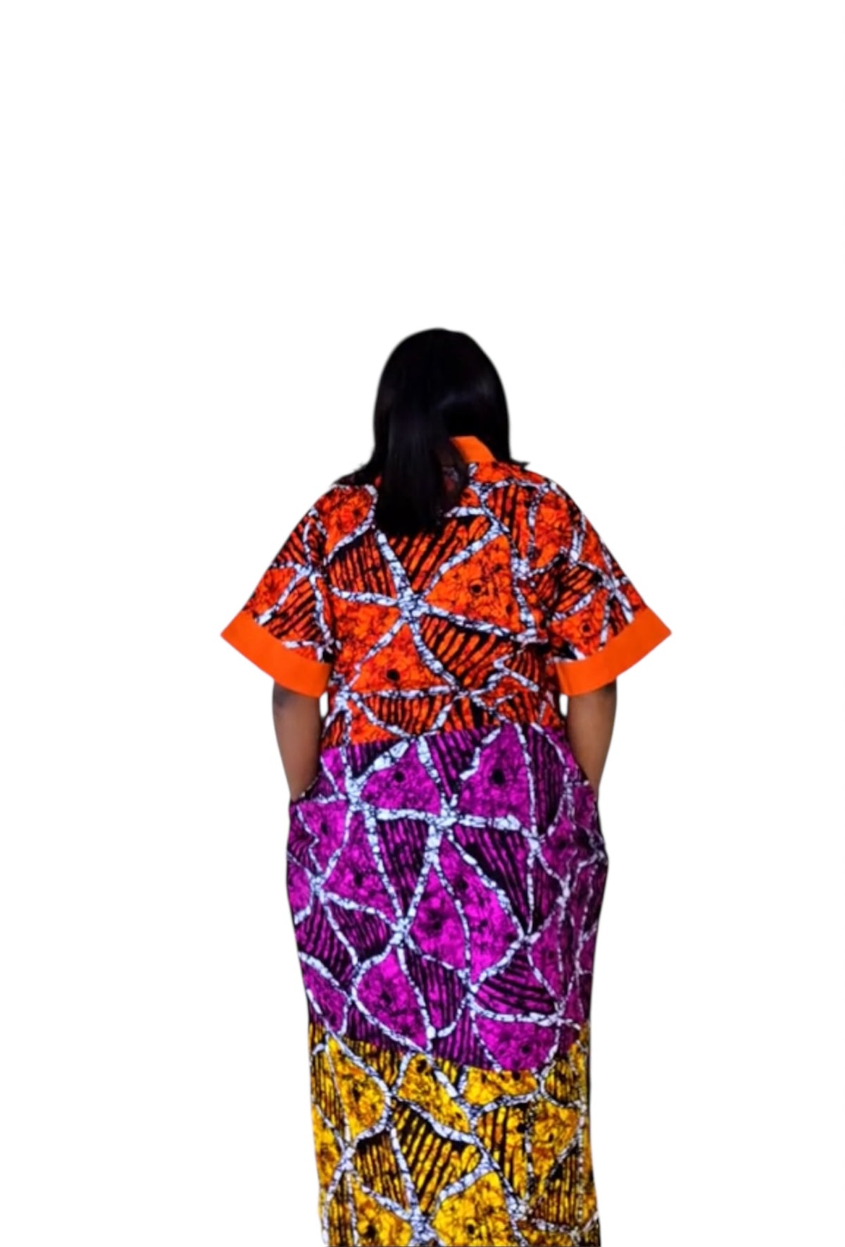Mix match Ankara dress