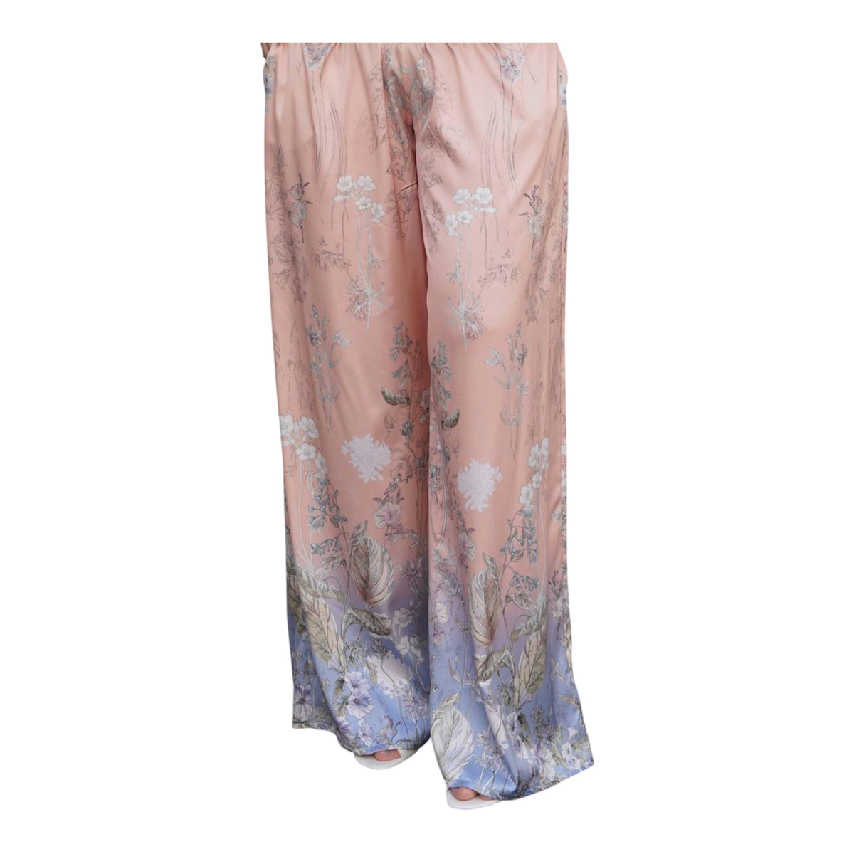 Elegant 3-piece women's set made of silky fabric