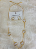 Cloverleaf jewellery set