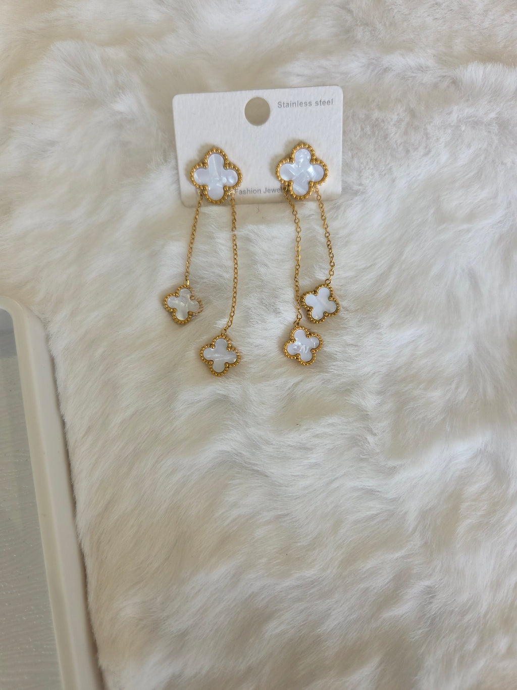 Stainless steel multiple Clover Earings