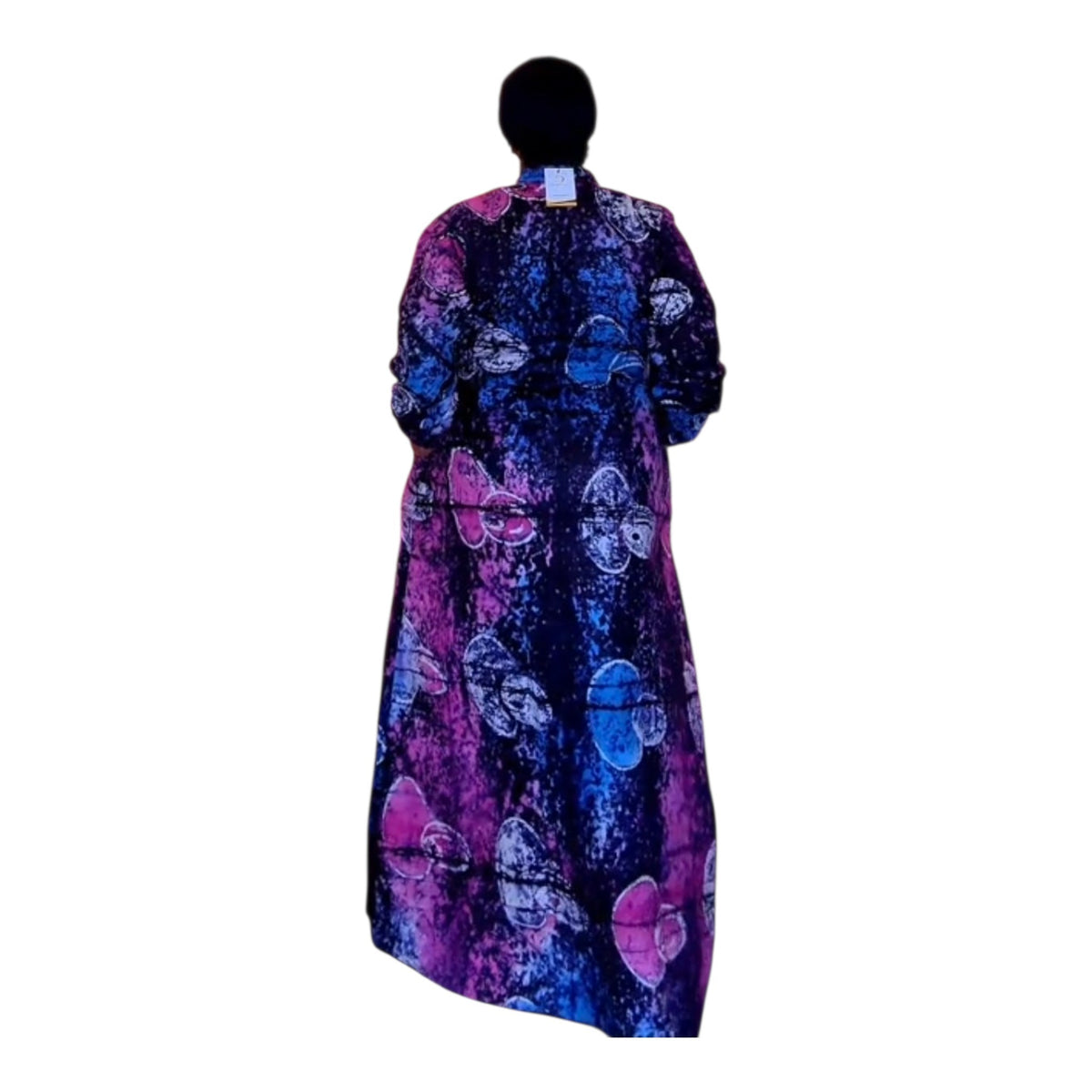 Long Batik Shirt dress